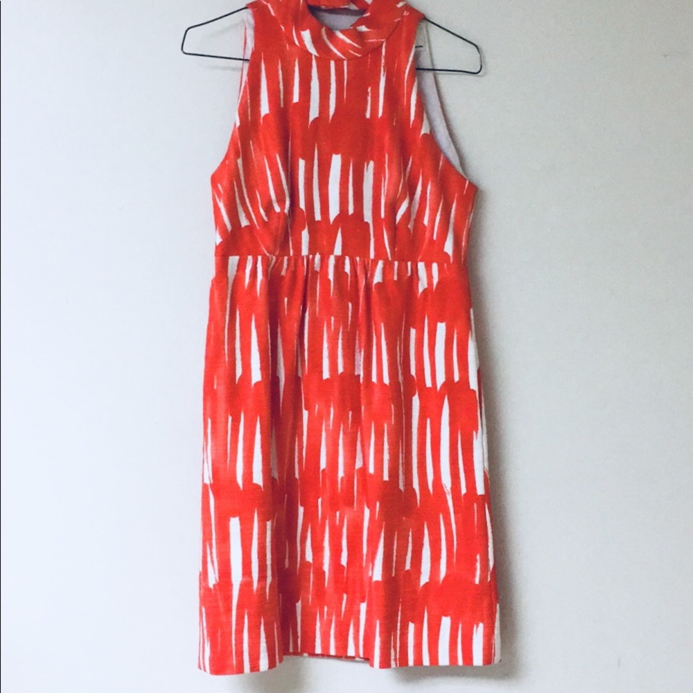 Milly Open Back Shift Dress
